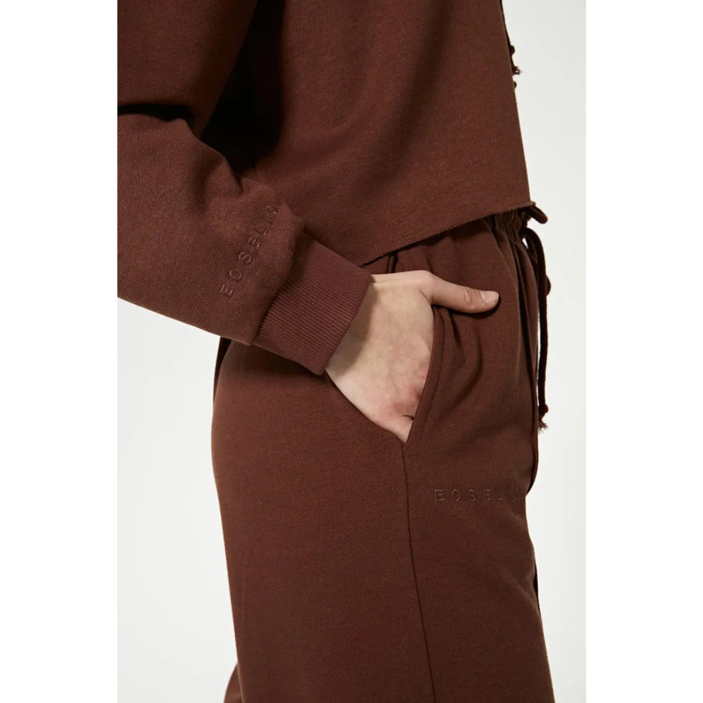 Palazzo Pants for Women / Mountain Brown