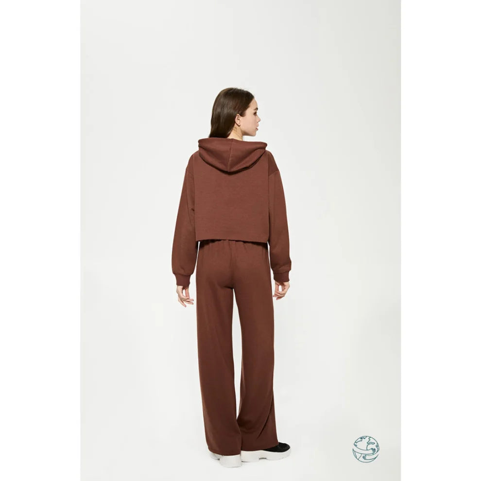 Palazzo Pants for Women / Mountain Brown