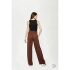 Palazzo Pants for Women / Mountain Brown