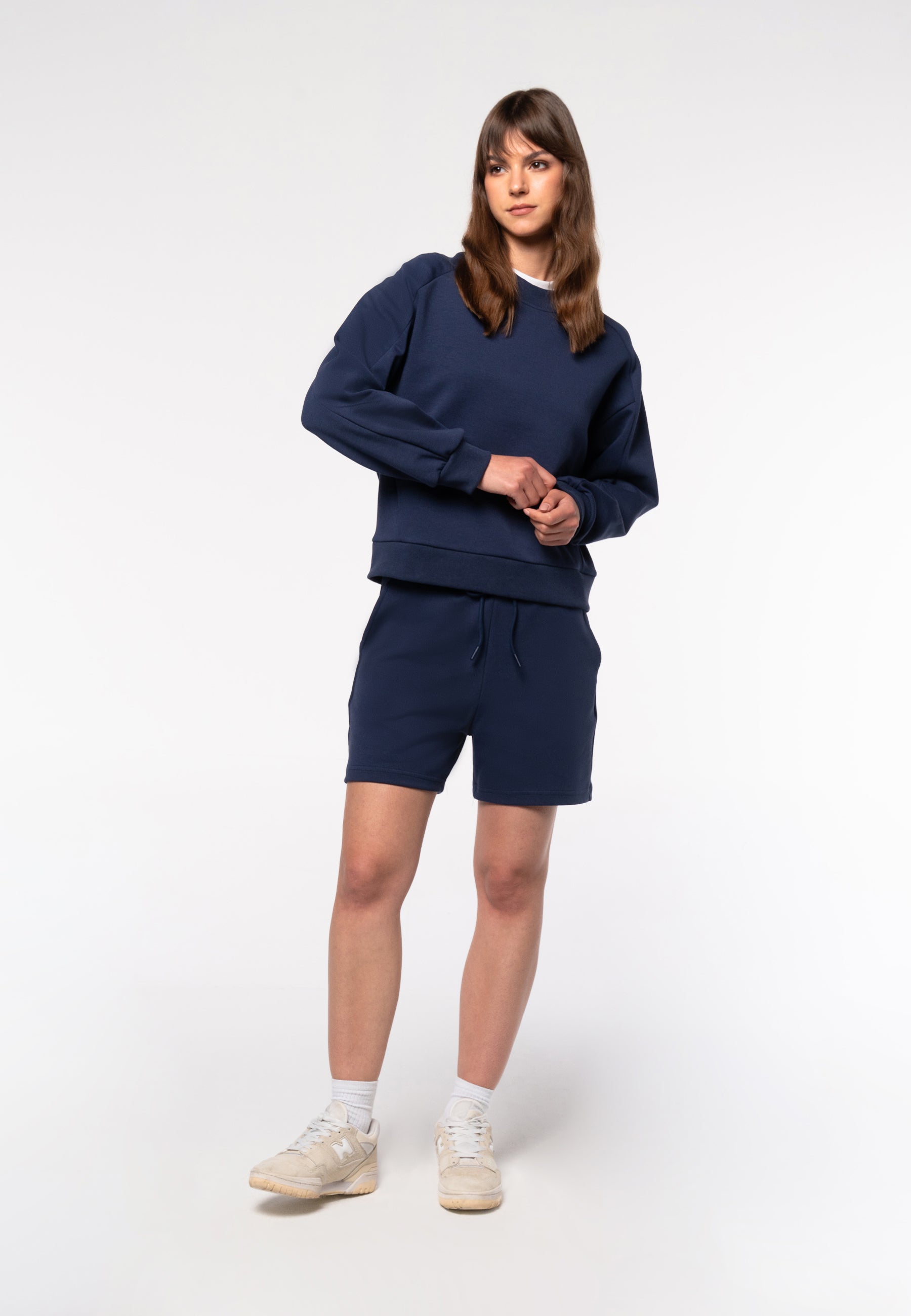 Pull-On Shorts / Navy