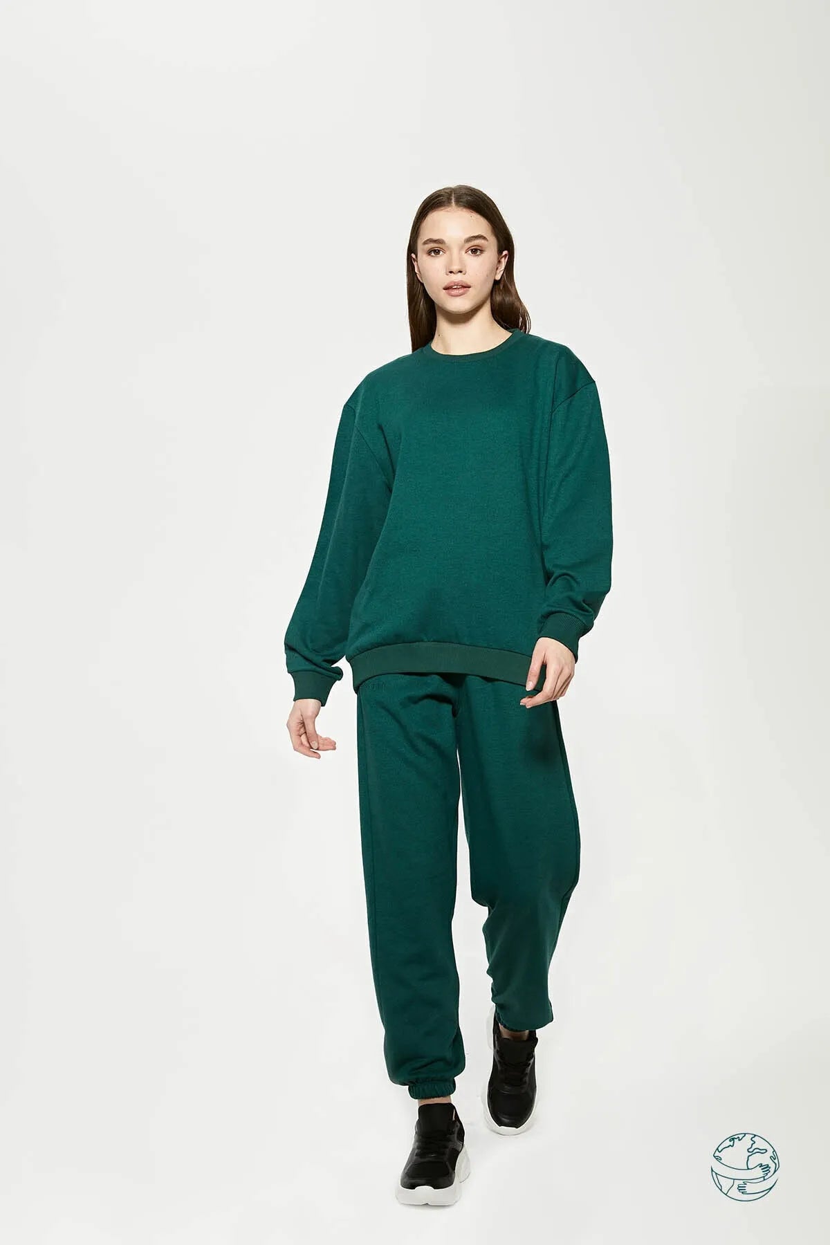 Crewneck Sweatshirt / Forest Green