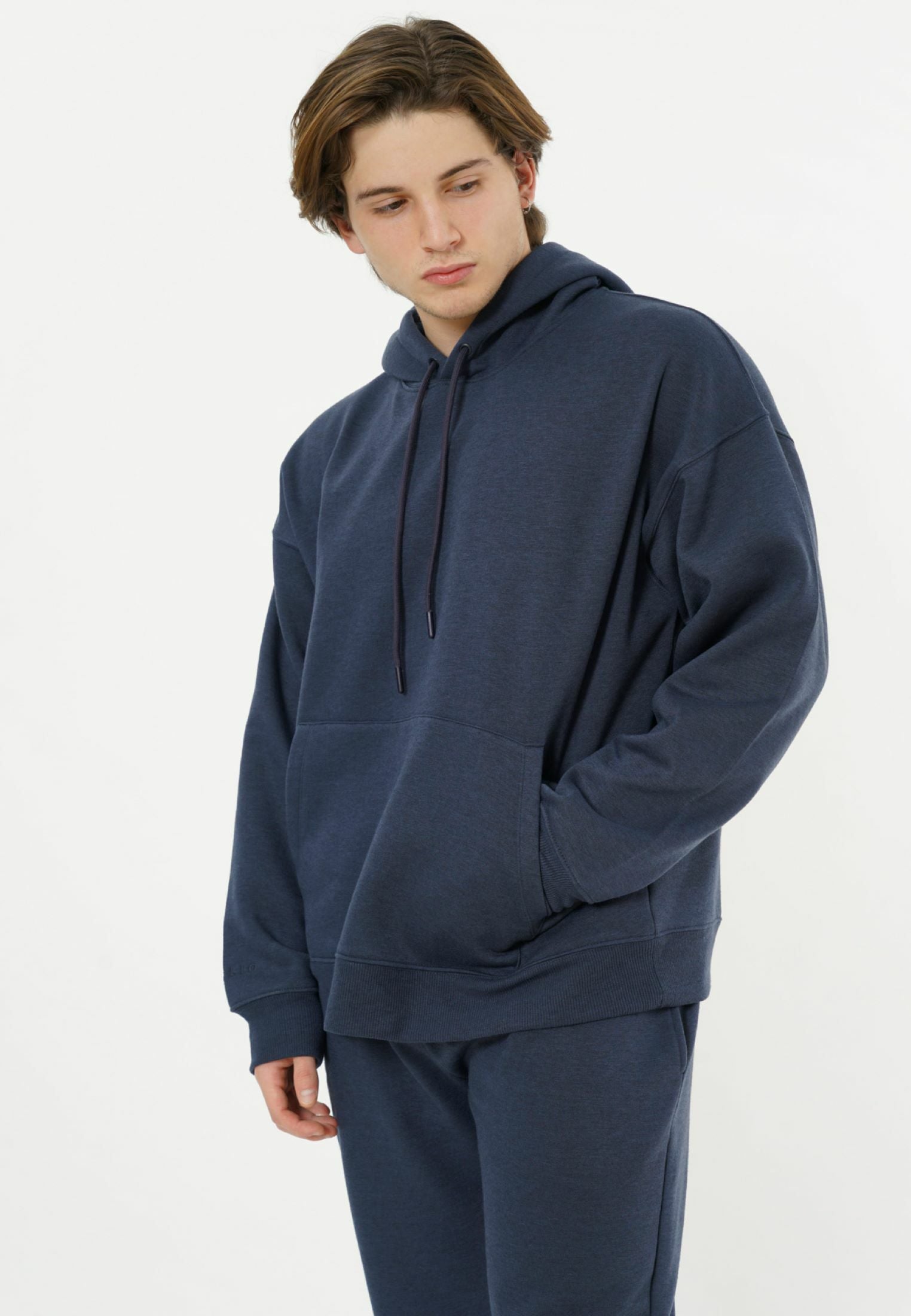 Elevate Oversized Hoodie - Luftiges Grau 