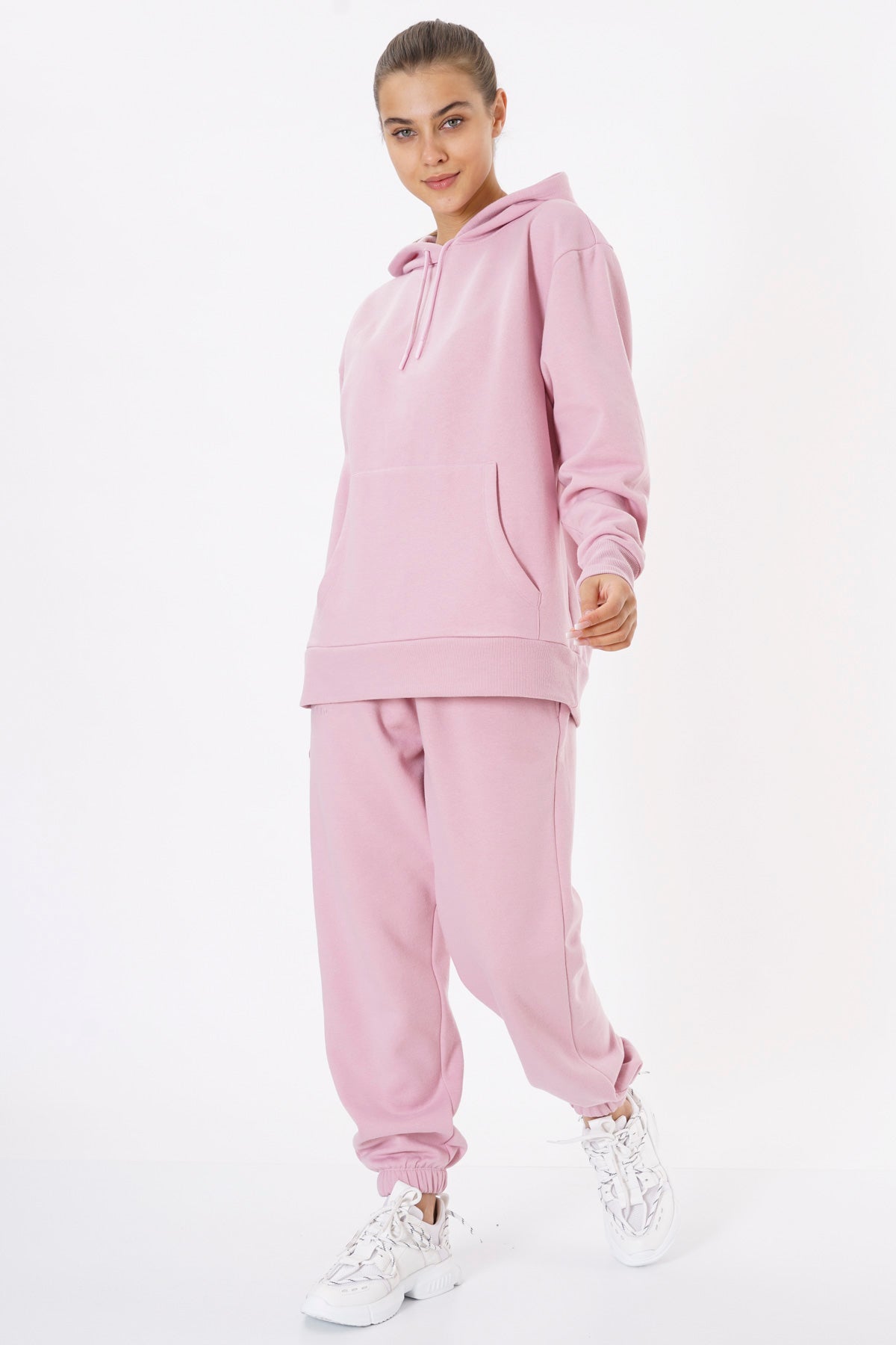 Oversized Sweatpants for Women / Candy Pink